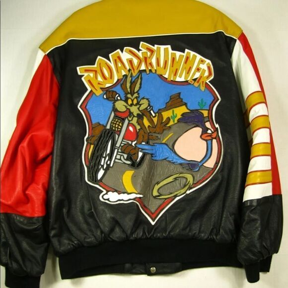 Looney tunes varsity starter reversible jacket - Picture 2 of 4